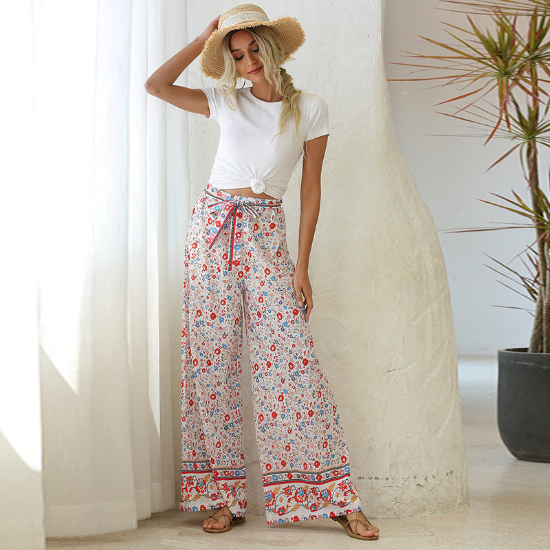 Palazzo Print Pants