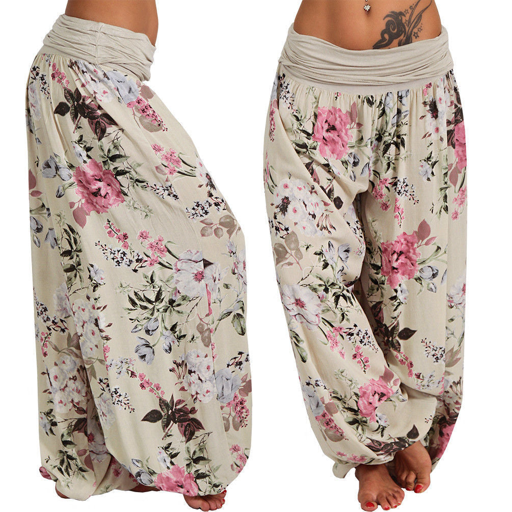 Harem Floral Pants