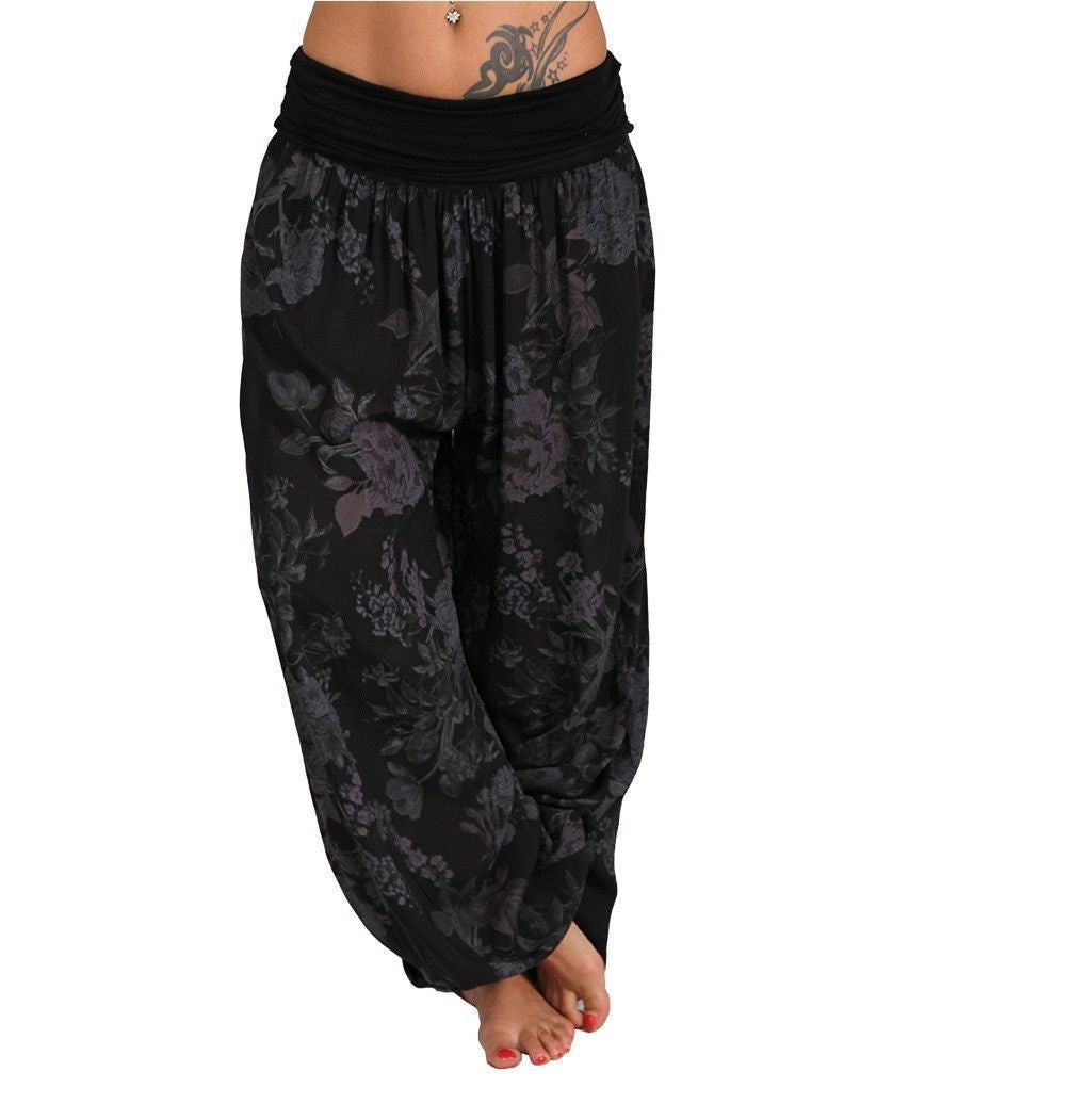 Harem Floral Pants