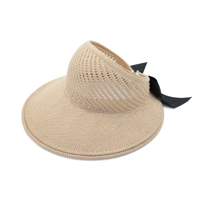 Woven Visor Hat