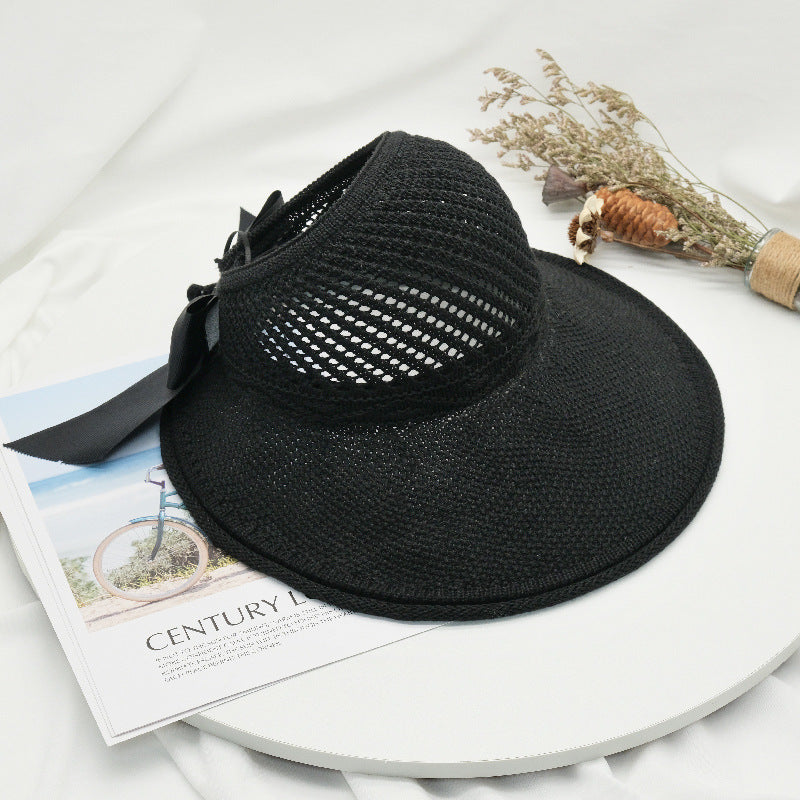 Woven Visor Hat