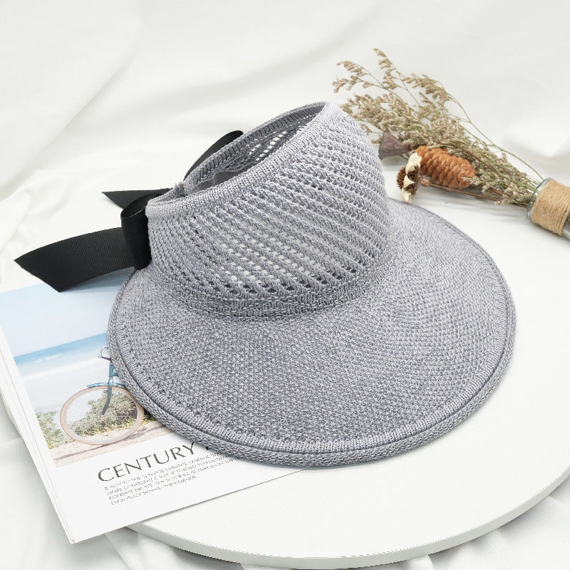 Woven Visor Hat