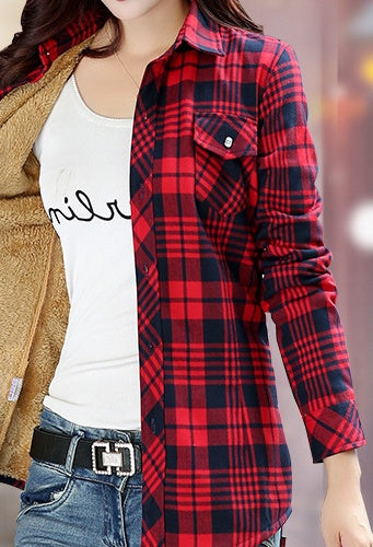 Fleece Lined Flannel