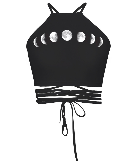 Moon Phase Halter Top