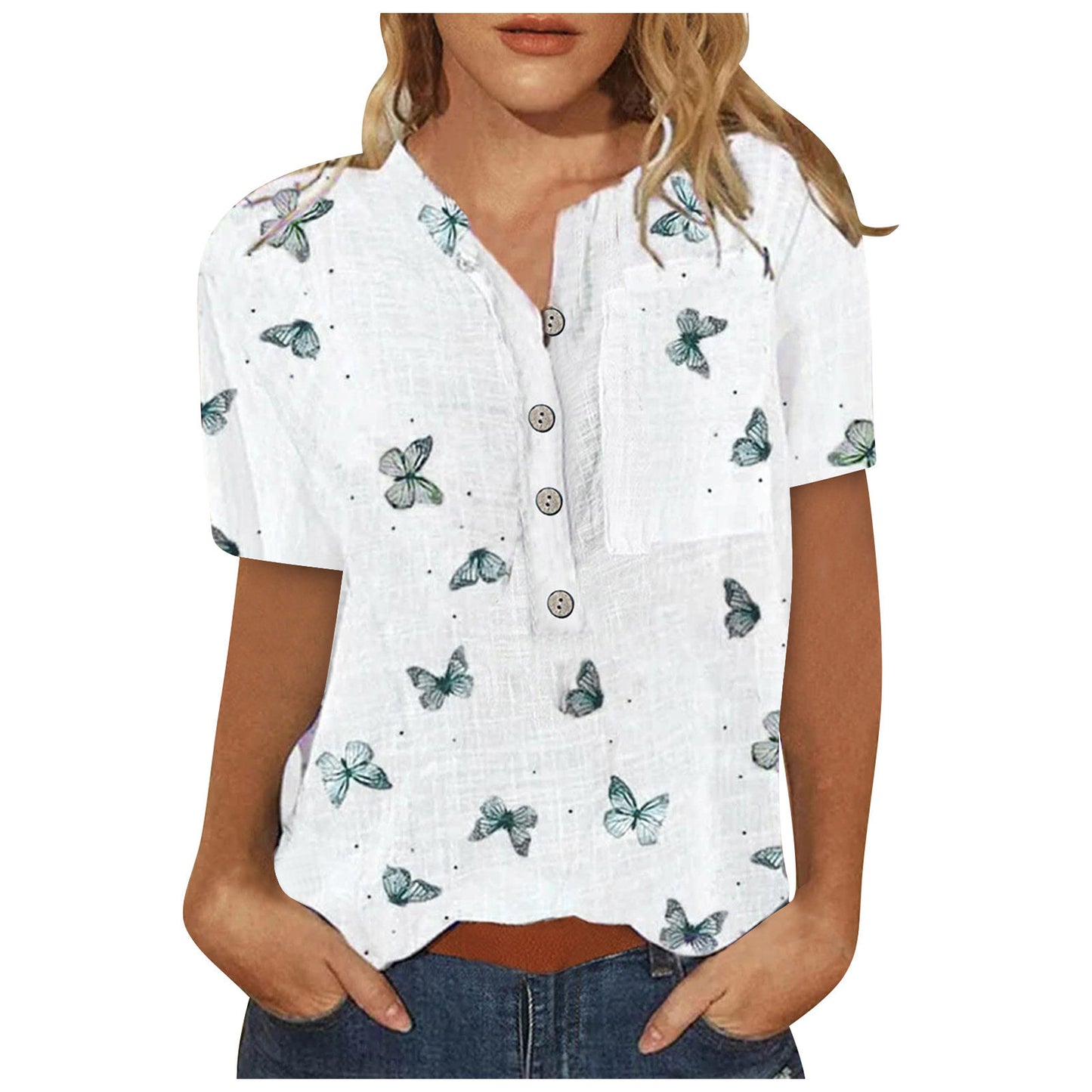 Float like a Feather Light Weight Blouse