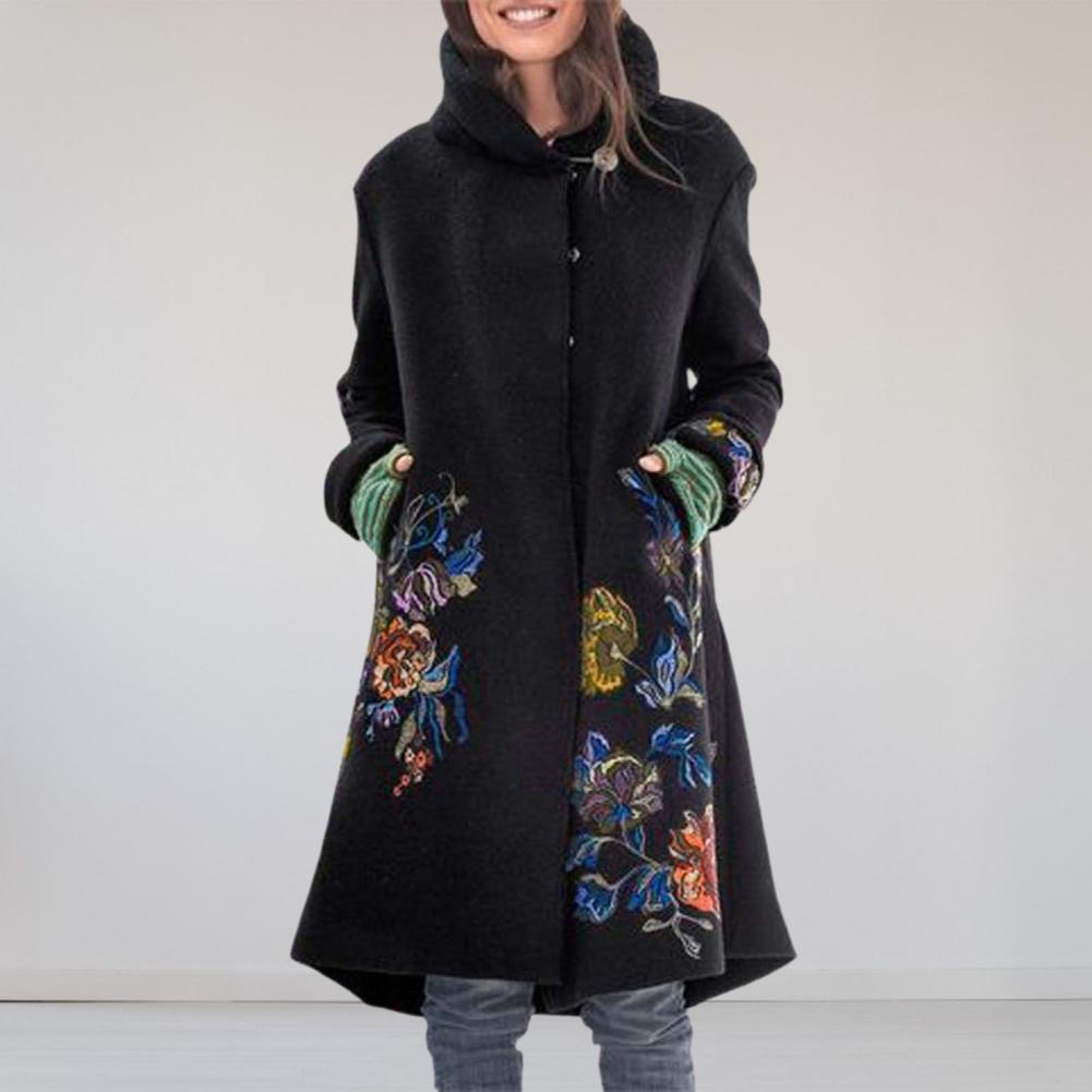 Flower Power Fall Coat