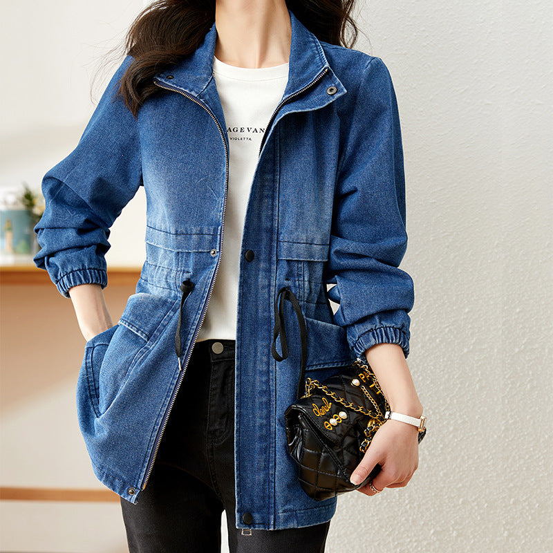 Denim Anorak Jacket