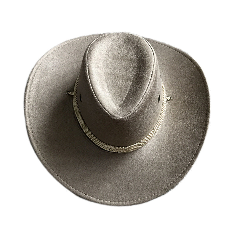 Western Suede Cowboy Hat