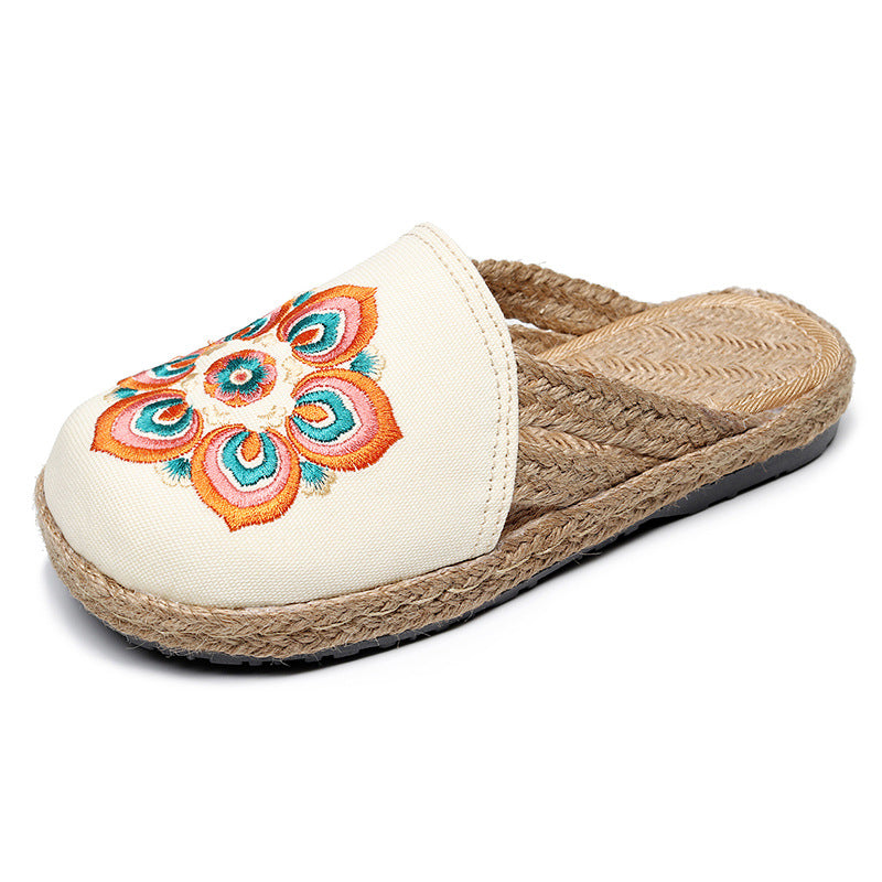 Cultural Embroidered Flats