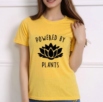 Powered By Plants Graphic Tee