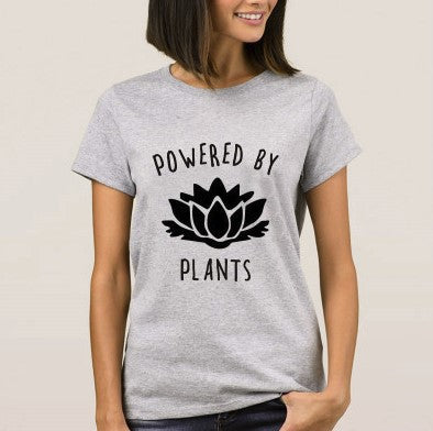 Powered By Plants Graphic Tee