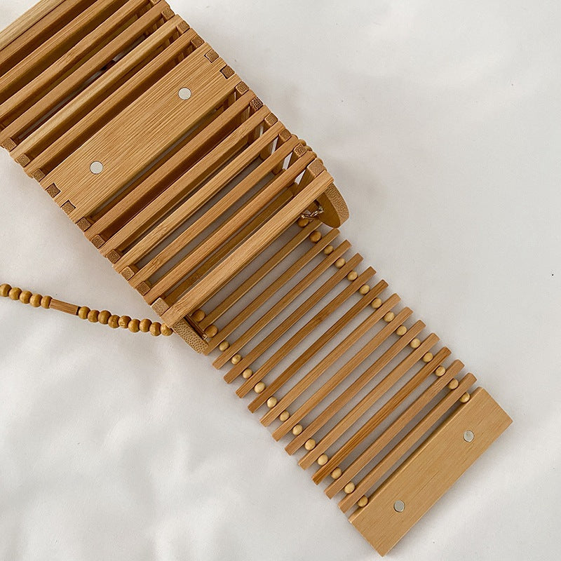 Hand-Wove Bamboo Mobile Phone Purse