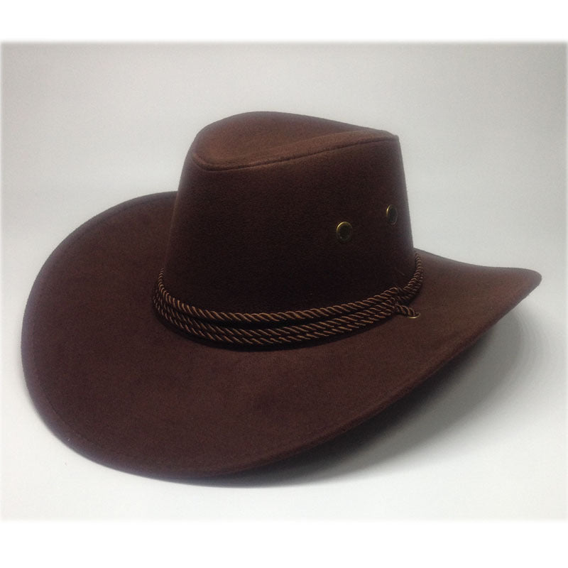 Western Suede Cowboy Hat