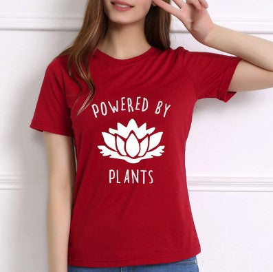 Powered By Plants Graphic Tee