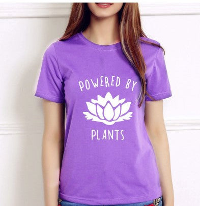 Powered By Plants Graphic Tee