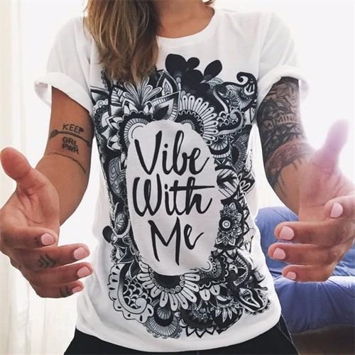 Vibe With Me Graphic Tee