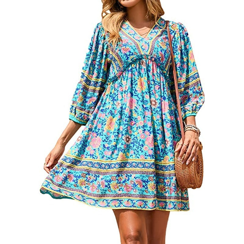 Babydoll Mini Beach Dress