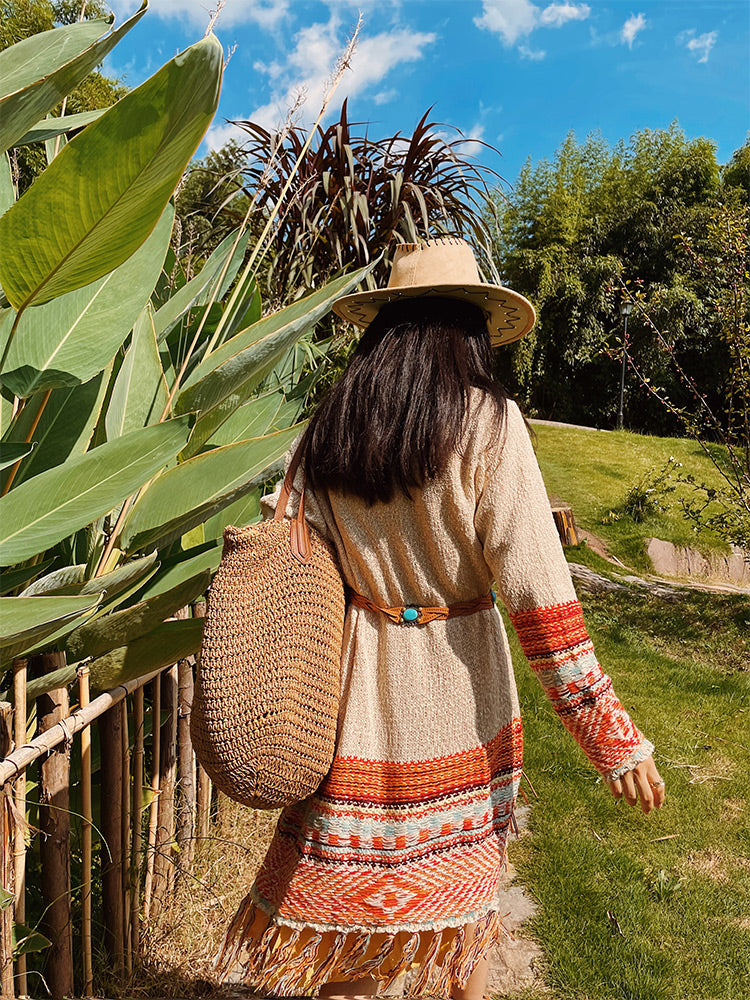 Aztec Knitted Cardigan