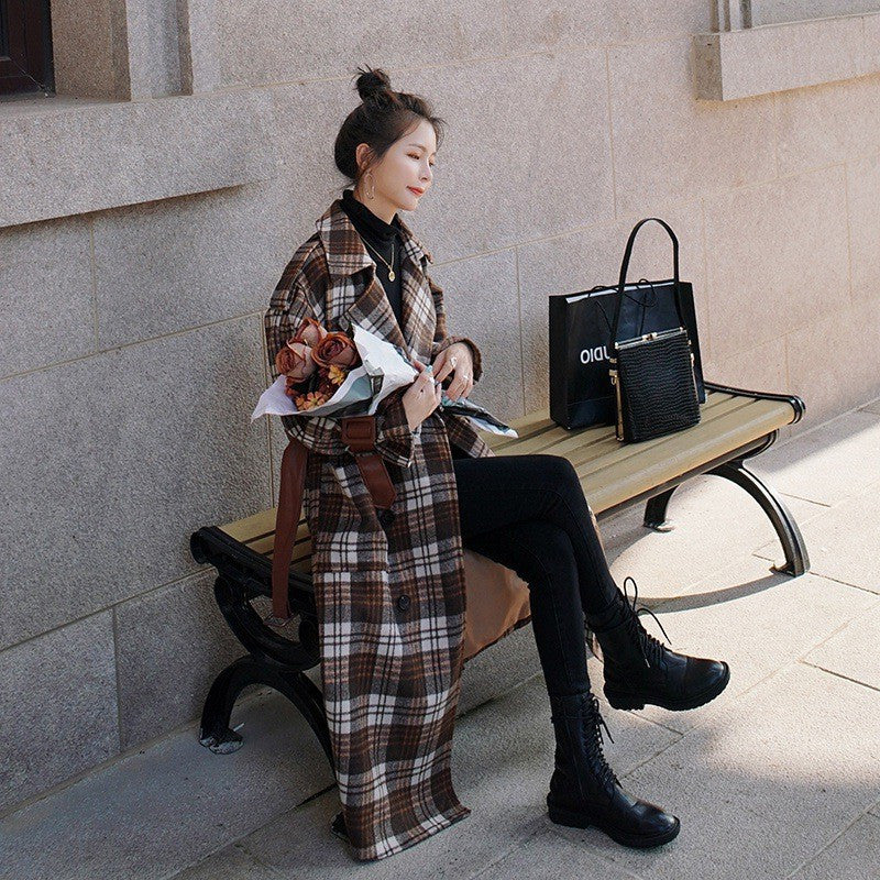 Plaid Wool Jacket