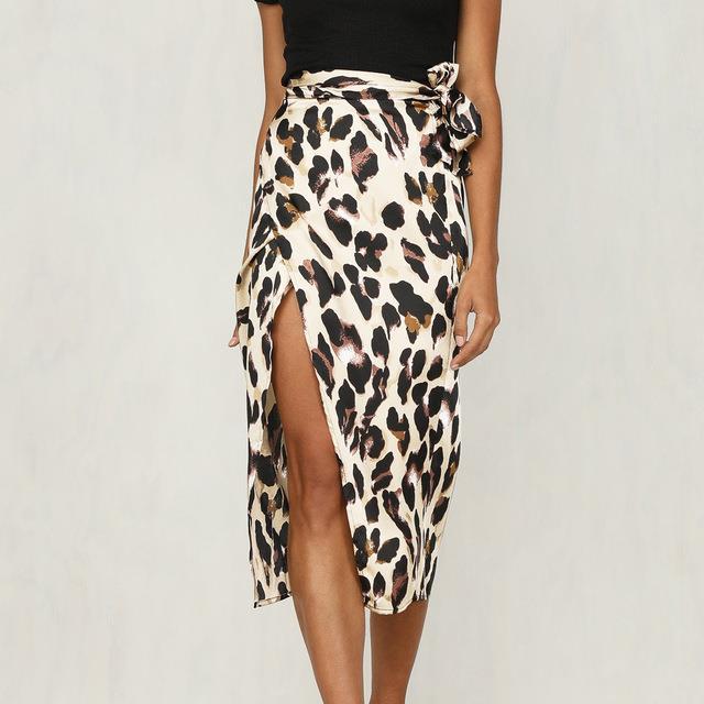 Leopard Bandage Skirt