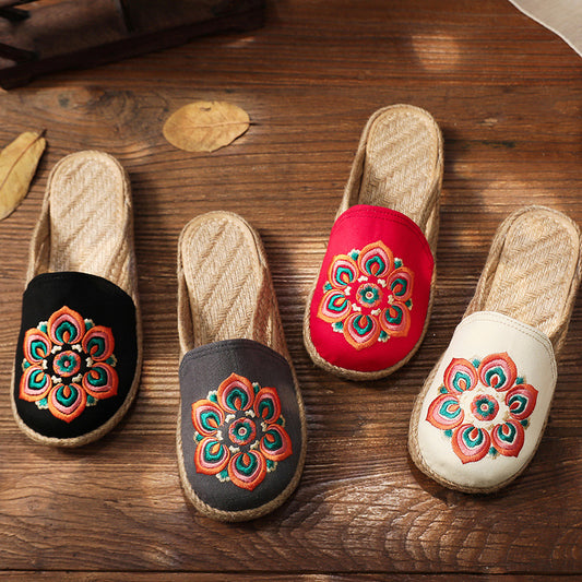 Cultural Embroidered Flats