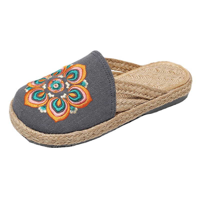 Cultural Embroidered Flats